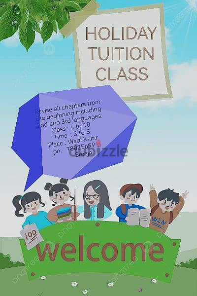 Tuition available for all classes( wadi kabir) 0
