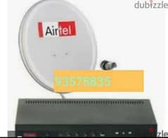 Airtel and Nilesat Arabset osn satellite dish technicians