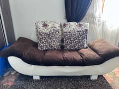 sofa with pillows and cushion 0