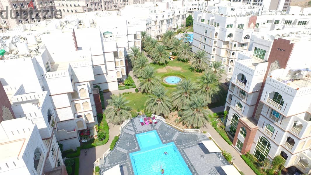 3 BHK deluxe Muscat Oasis Residence شقة من ثلاث غرف مجمع واحة مسقط 17
