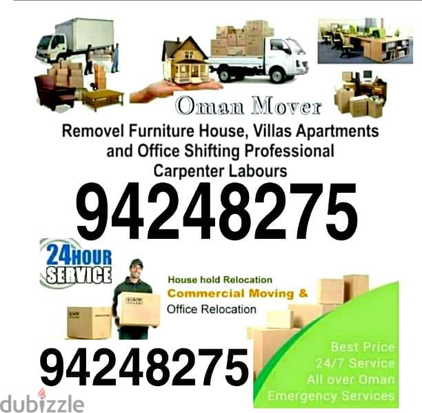 House shifting salalah to muscat muscat to salalah 0