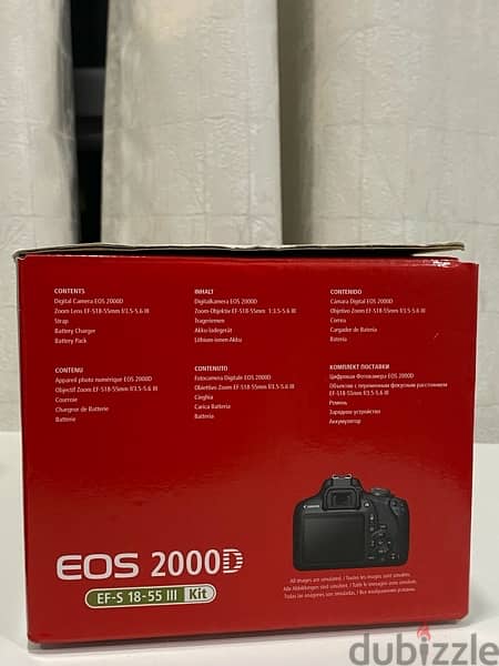 Canon eos 2000D 1