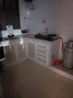 Flat for rent. kitchen washroom  and room 0