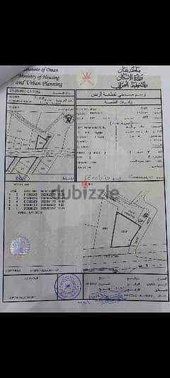 أرض سكنية للبيع في المعبيلة الشمالية الغشيبة