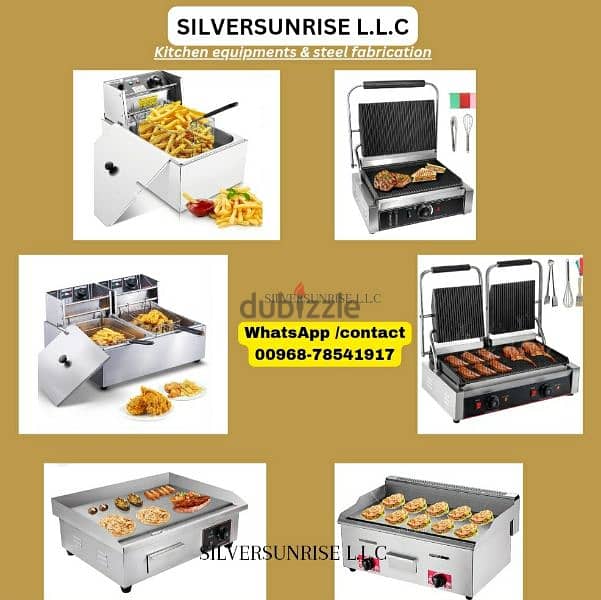 selling fryer, toster & grill. gas & eletirc 0