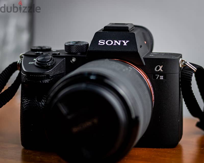 Sony a7iii for sale with kit lens 28-70 1