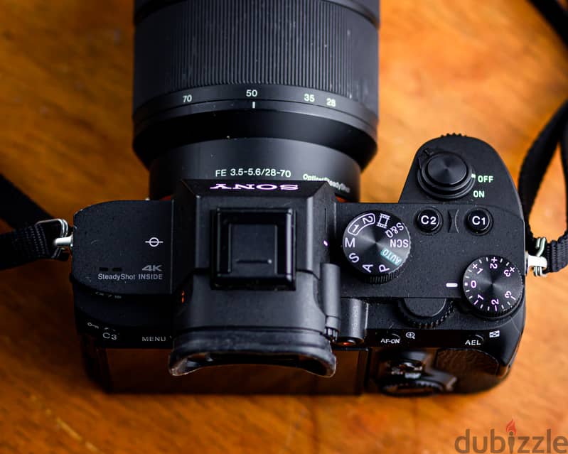 Sony a7iii for sale with kit lens 28-70 8