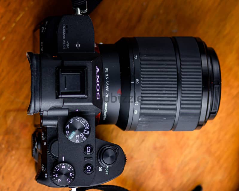 Sony a7iii for sale with kit lens 28-70 9