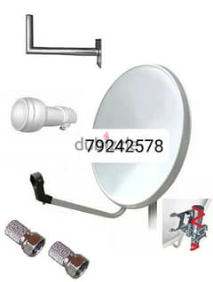 satellite dish airtel dishtv/ nileset arabset installation & mantines 0