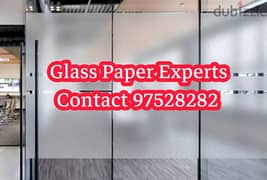 We have all kinds of windows Glass Papers