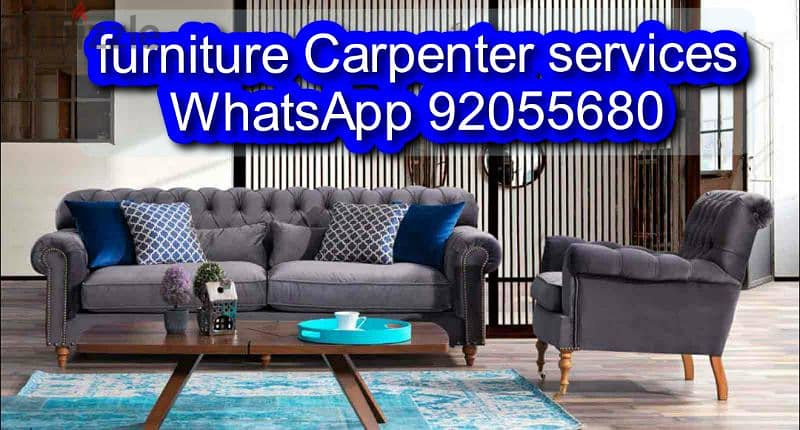 carpenter/furniture fix,repair/curtains,tv,wallpaper fixing  in wall/ 3