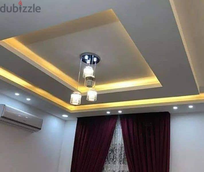 Decor Gypsum board and paint work 2