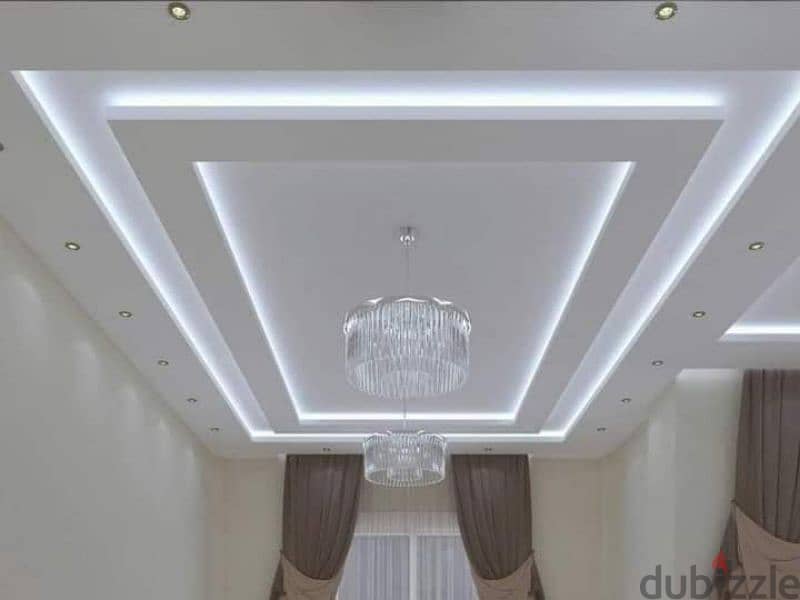 Decor Gypsum board and paint work 3