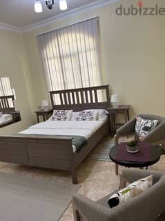 Fully furnished Studio room for rent in Azaibah behind AlFAIR Hyper M. 0