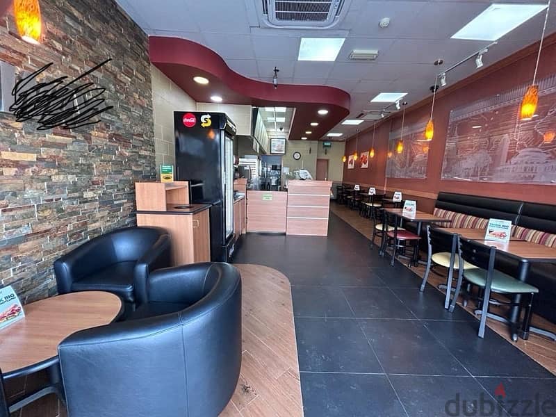 Running international branded restaurant for sale! 0