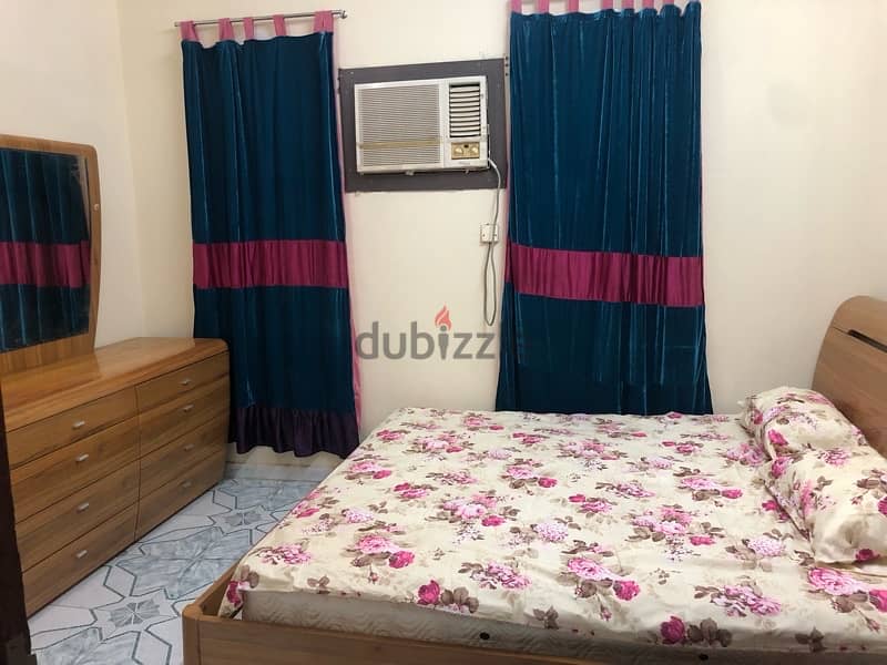 furnished room for rent in ghubra very good location 0