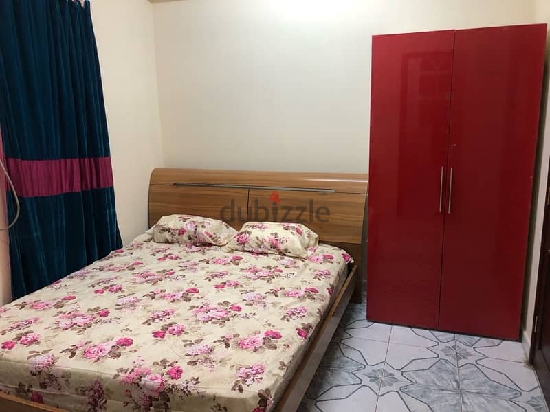 furnished room for rent in ghubra very good location 2