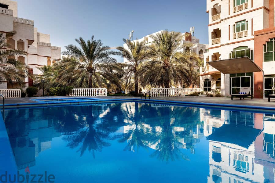 3BHK Standard Muscat Oasis Residence شقة من ثلاث غرف مجمع واحة مسقط 12
