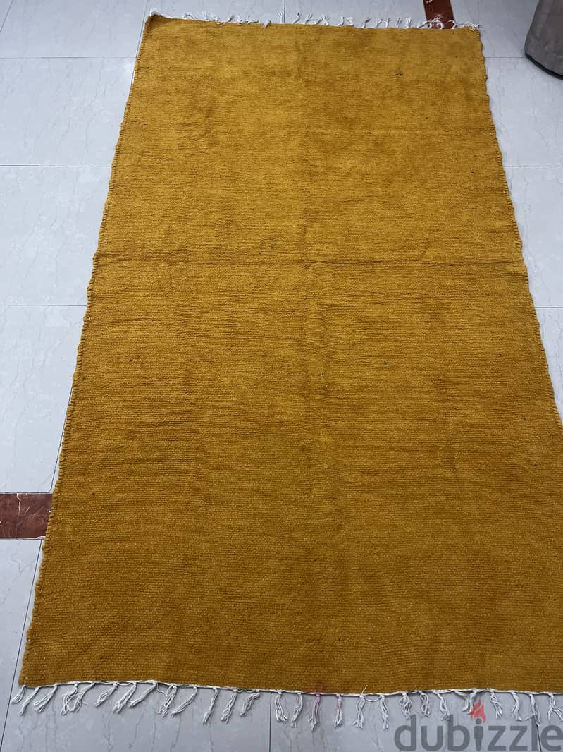 Handmade From Gandhi Ashram carpet for immediate sell 1