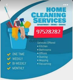 Home and Flat cleaning service is available for part time