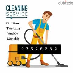 I'm Available for Cleaning Once a week or twice a week 0