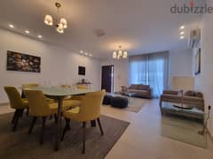4 BR + Maid’s Room Fully Furnished Villa for Rent in Al-Bustan 0