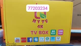 Android tv box 8gb ram 128gb storeg Letast modal 4k Matco