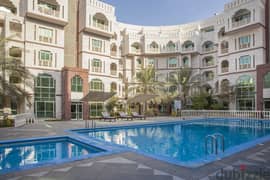 2BHK Standard Muscat Oasis Residence شقة من غرفتين مجمع واحة مسقط
