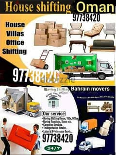 movers packing and tarnsport house shifting villa shifting good work