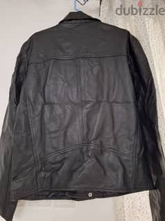 Calvin klein men leather jacket 0