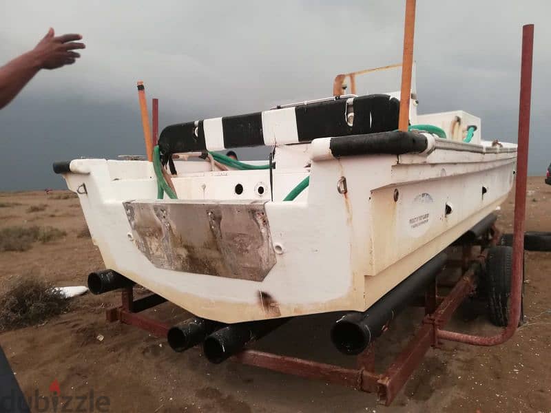 قارب مسطح 33 قدم مصنع وادي حام كلباء 2017 القارب فية محياة للسمك الحي 4