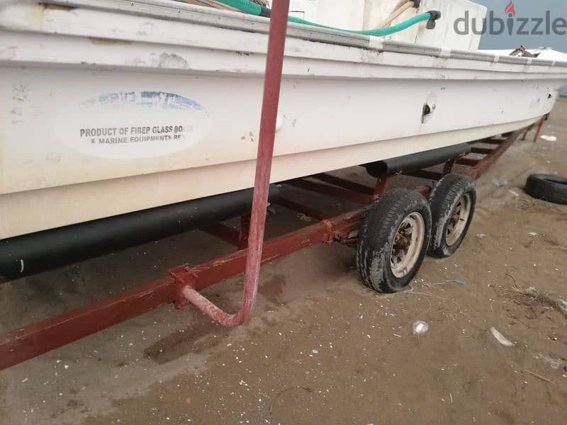 قارب مسطح 33 قدم مصنع وادي حام كلباء 2017 القارب فية محياة للسمك الحي 5