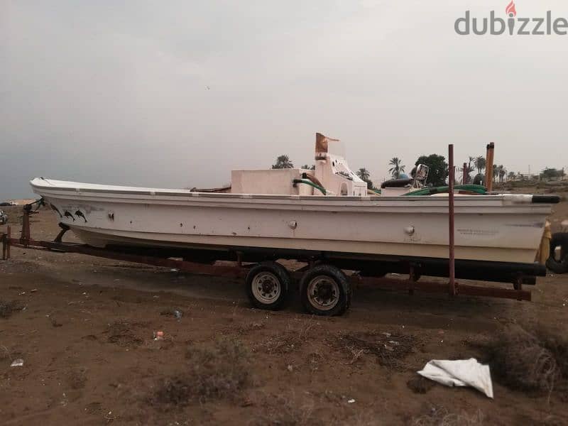قارب مسطح 33 قدم مصنع وادي حام كلباء 2017 القارب فية محياة للسمك الحي 9