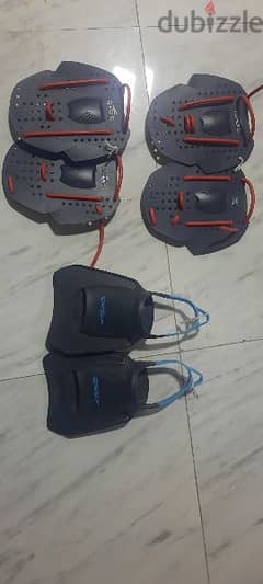 Speedo Swim fins and power paddle 0