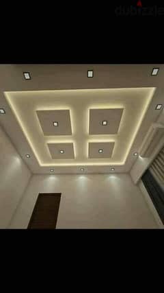 We are working Decor Gypsum bord And paint