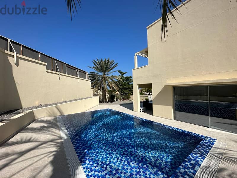 4 + 1 BR Incredible Villa For Sale with Private Pool in Barr al Jissah 2
