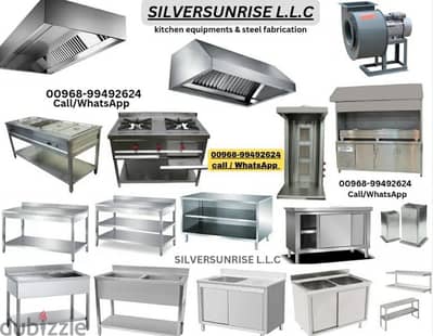 manufacturing stainless steel restaurant kitchen  hood,table & sink