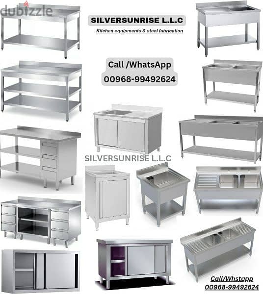 manufacturing stainless steel restaurant kitchen  hood,table & sink 1