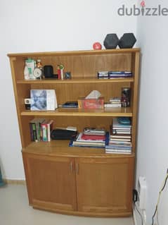 strong pure wood book shelve, used 0