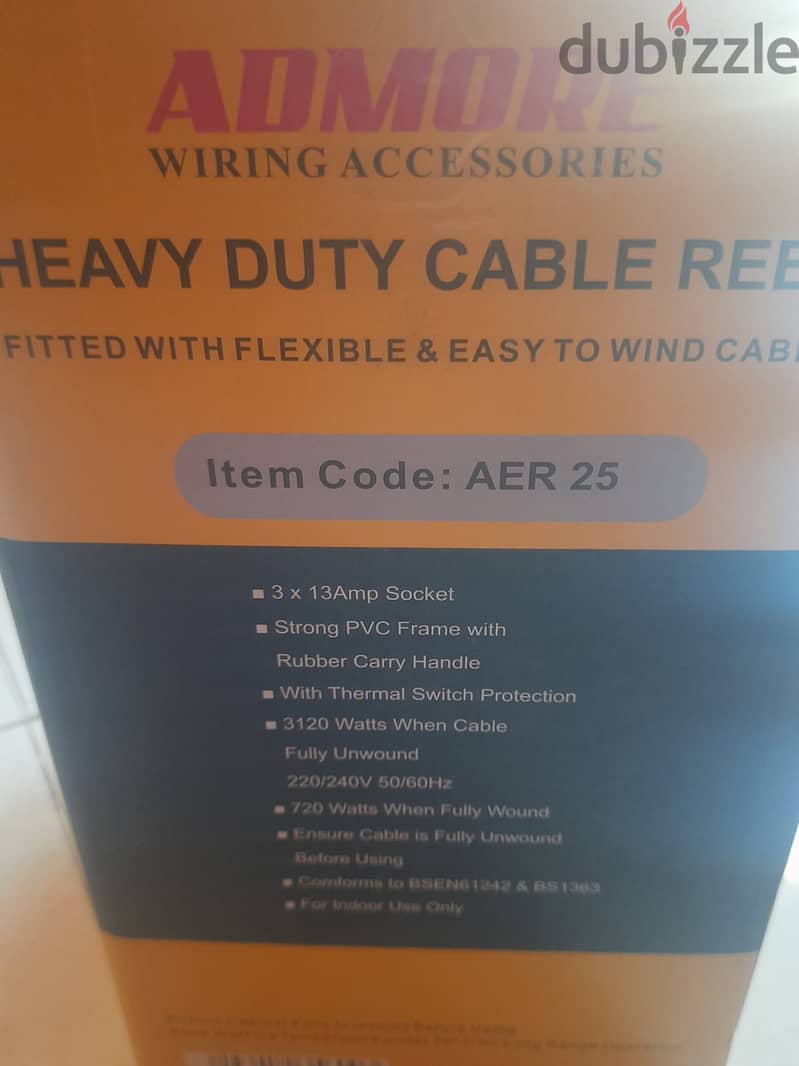 New Heavy Duty Cable Reel 1