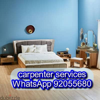 carpenter/furniture fix,repair/curtains,tv,wallpaper fix,ikea fixing