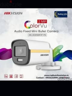 New Hikvision camera full caler night hd result