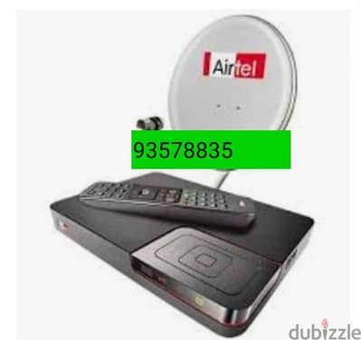 nileset arabset dishtv airtel fixing