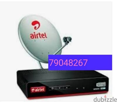 all type of dishtv Nilesat airtel arabsat fixing