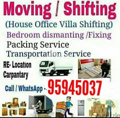 Musact House shifting and transport services moving furniture fixing
