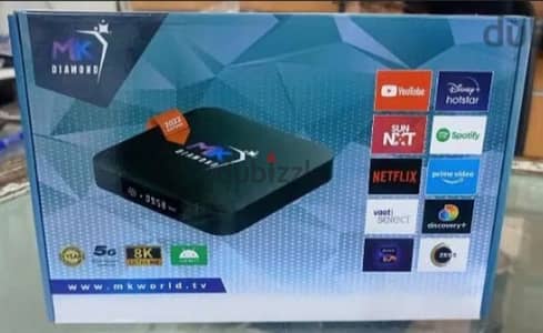 4k Android tv box Dual Band WiFi all countris Tv channls movies series