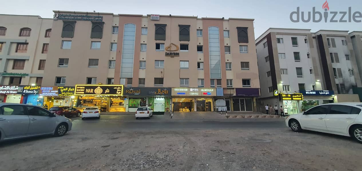 RF24 - 1BHK FLAT NEAR MUSCAT CITY CENTER MAWALEH 1