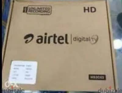 New Airtel Digital HD Receiver with 6months malyalam tamil