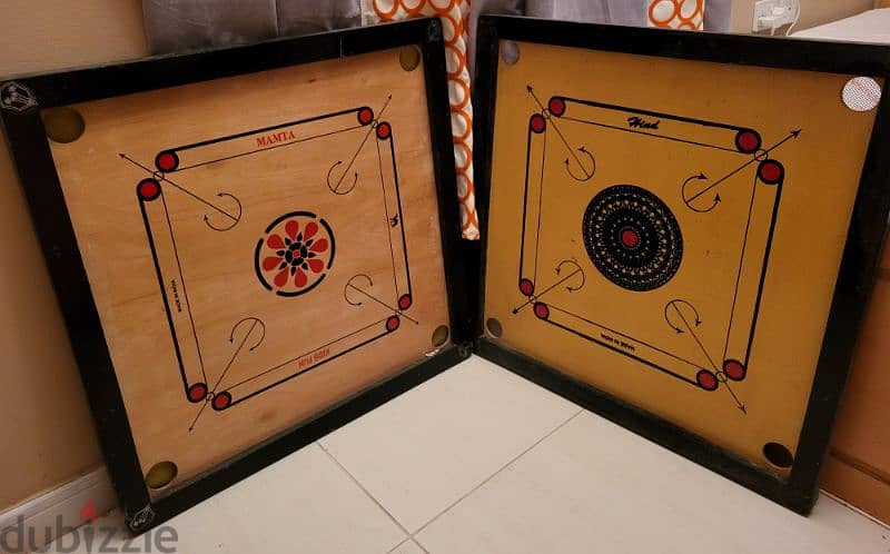 2 Small Size Carrom board for children 6 to 13 year old Amd 2