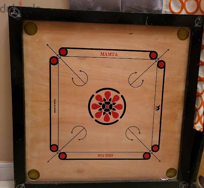 2 Small Size Carrom board for children 6 to 13 year old Amd 3